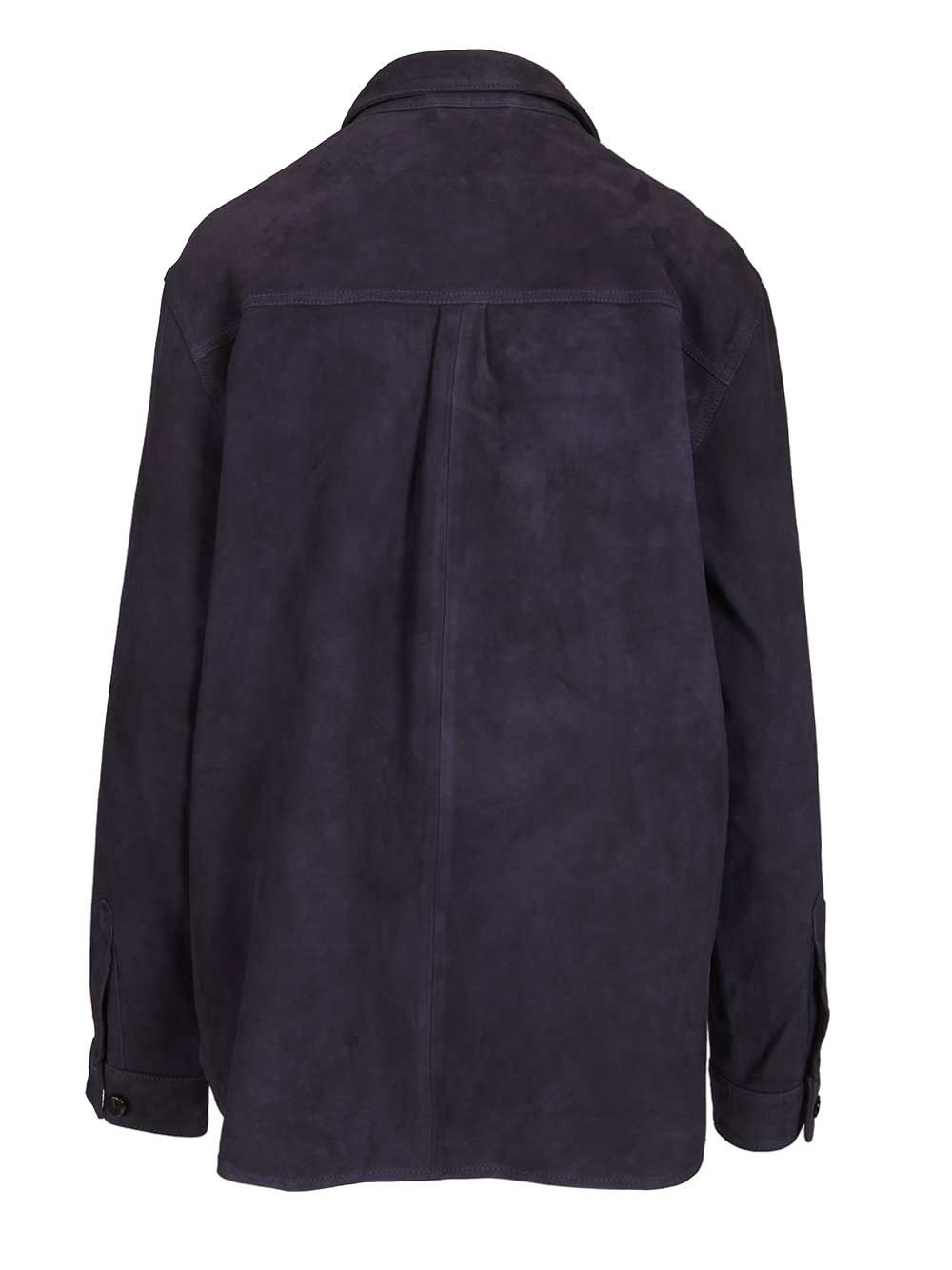 Blazé Milano Viva Berber Suede Shirt Shirts - Blu | b3a0884ce745762f654a680ff6928e7f299b3d15