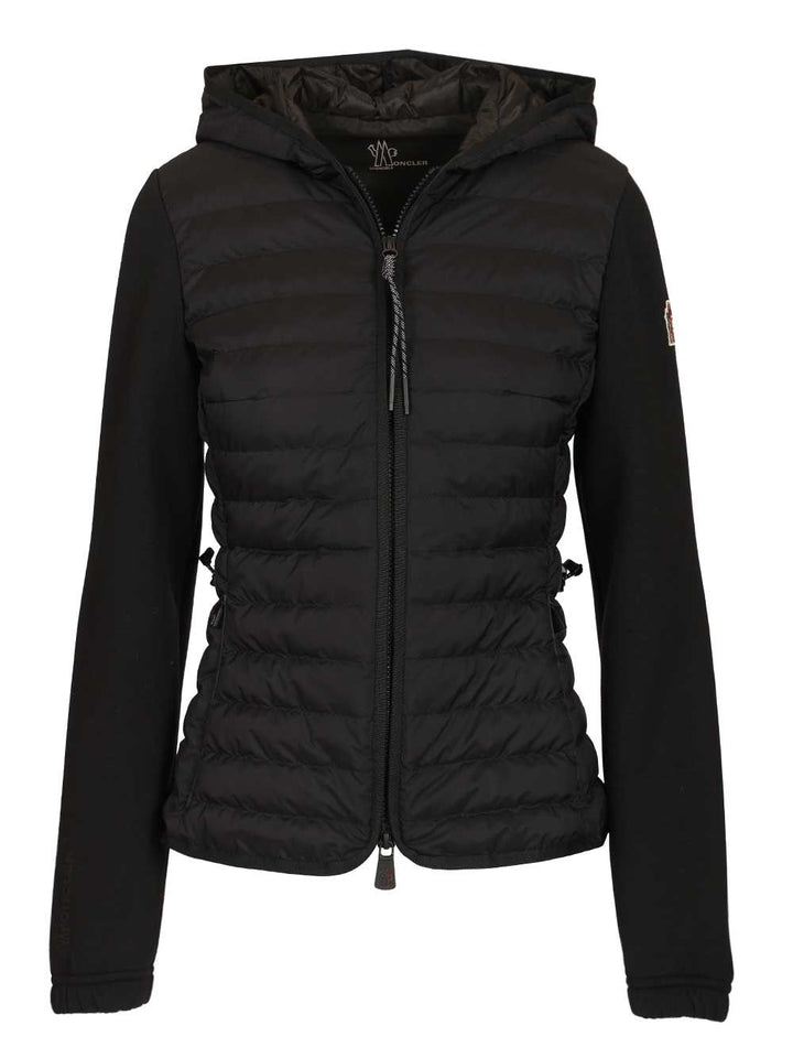 Moncler Grenoble Hooded Cardigan Knitwear - Nero | 94c92a582e0e48d81e6e93a9b57d403d0ef4d079