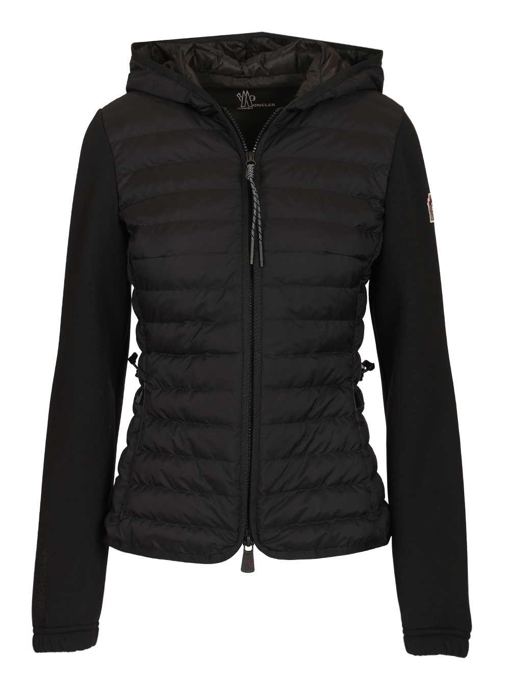 Moncler Grenoble Hooded Cardigan Knitwear - Nero | 94c92a582e0e48d81e6e93a9b57d403d0ef4d079