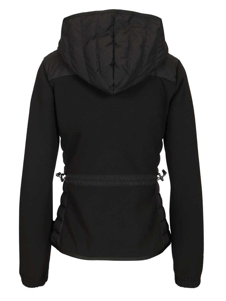 Moncler Grenoble Hooded Cardigan Knitwear - Nero | 46999509eaf679677ff5d6194005147667171eba