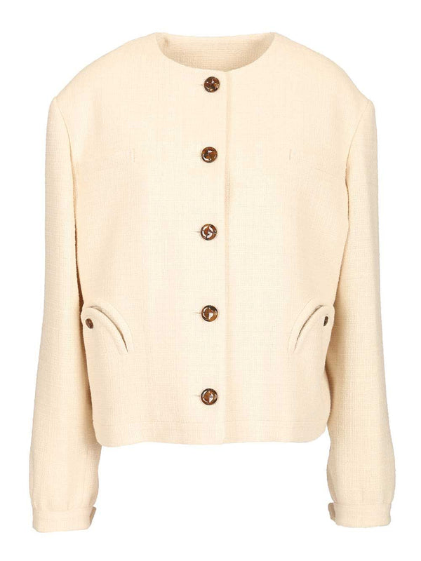 Missy Gliss Bolero Giacche Bianco