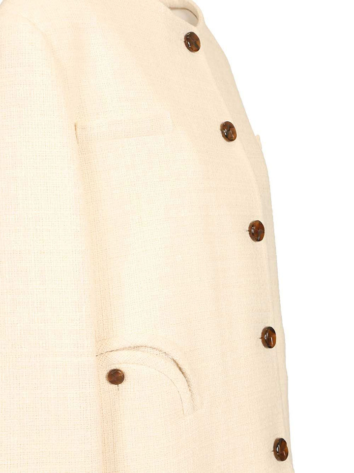 Blazé Milano Missy Gliss Bolero Giacche - Bianco | 0e258994b033e170c8f5818dcbb19dacc37fe989