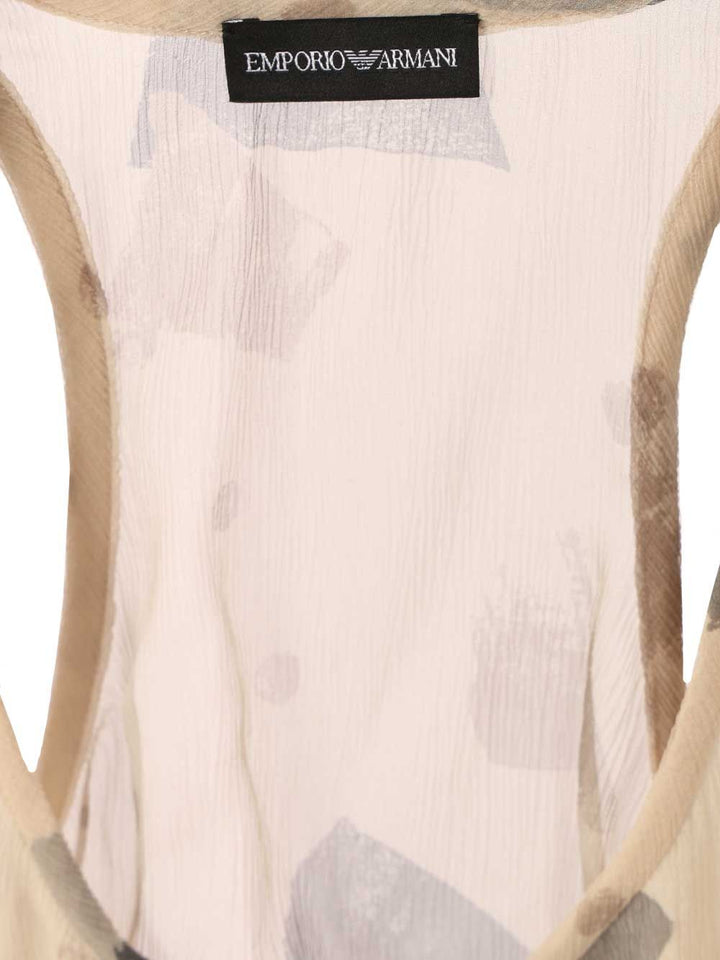 Emporio Armani Silk Top Top - Multicolor | 93626d7dc24e28020023eb26d2ad162ec067c8e5