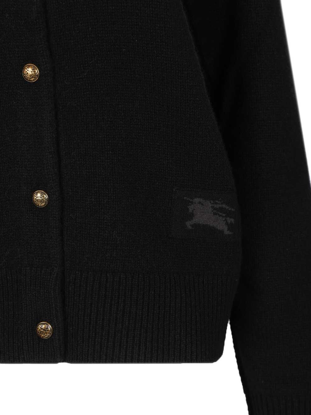 Burberry Cashmere Cardigan Knitwear - Nero | 9c36857222134b71c94ec88aeec6dcb82c2fbf03