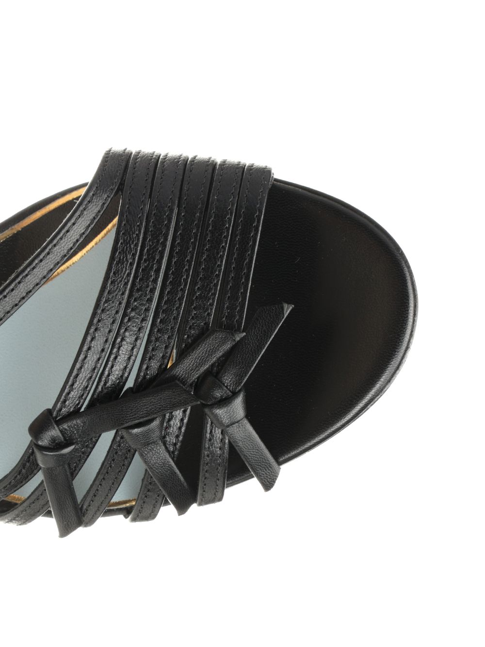 Valentino Garavani Nodine 55 Slingback Sandali - Nero | 094ae04b797d9d4e839d134eb31898b684229019