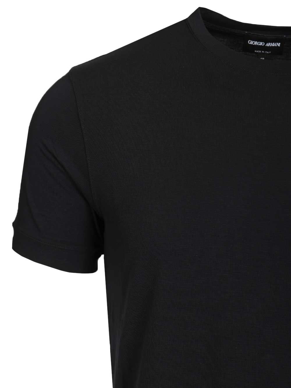 Giorgio Armani Stretch T-Shirt - Blu | 6b8a93d476605ce43fed49568b56503f73629d9f
