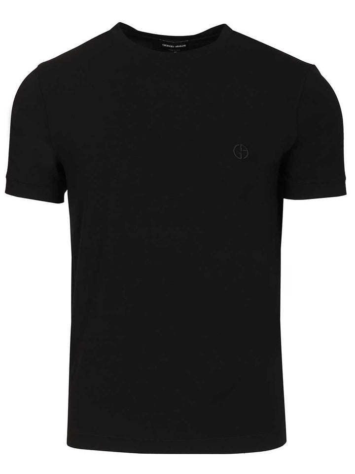 Giorgio Armani Stretch T-Shirt - Nero | aee7e11127cf7b1aad97499afe3f9690ff17118a