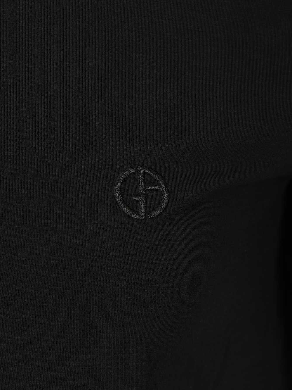 Giorgio Armani Stretch T-Shirt - Nero | 8e99d5b3bea1a0330dae7b19dec69399938c5bec