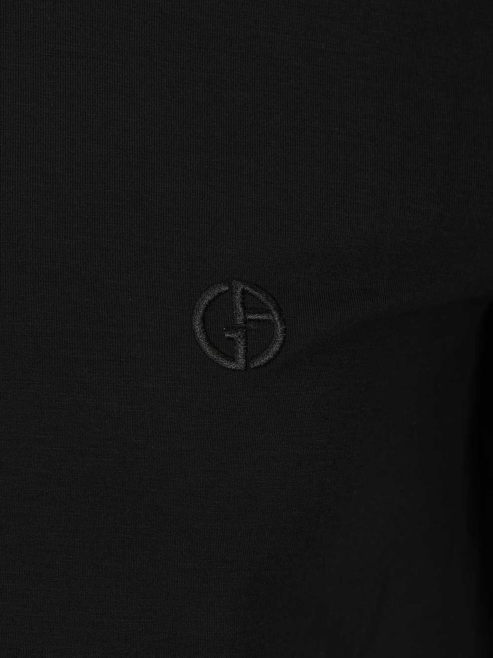 Giorgio Armani Stretch T-Shirt - Nero | 8e99d5b3bea1a0330dae7b19dec69399938c5bec
