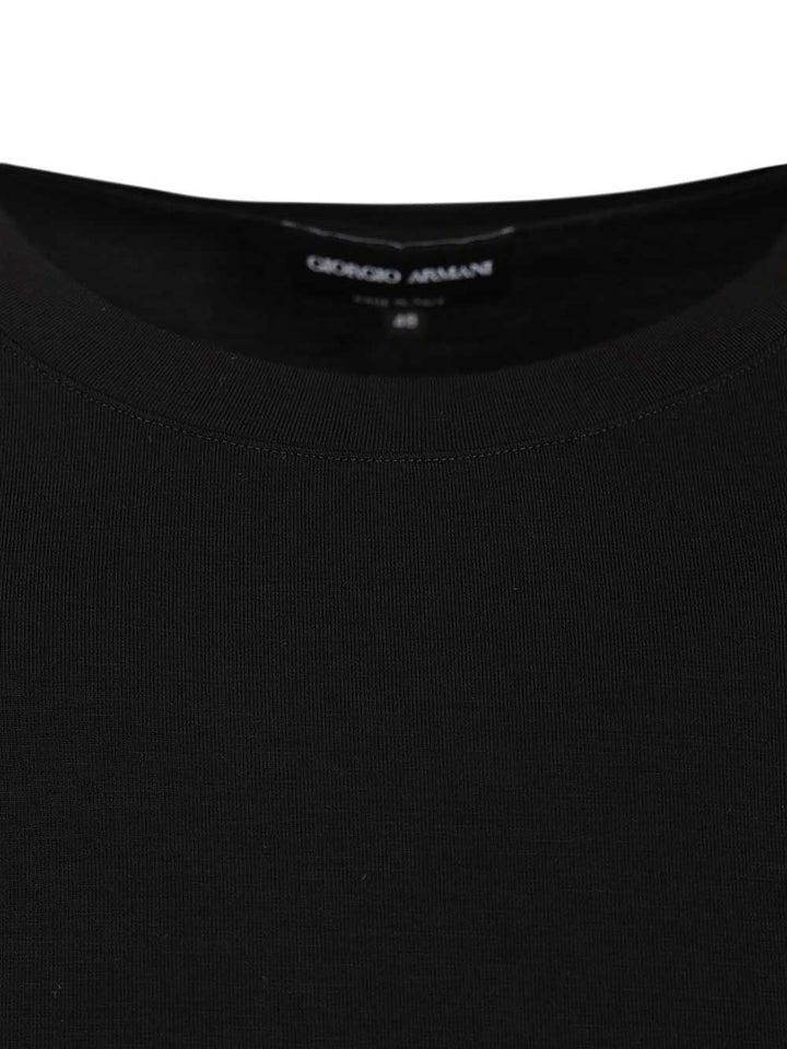 Giorgio Armani Stretch T-Shirt - Nero | cfc7e04ecd5f7438dad1efe1c57c6a1f371bbfc7