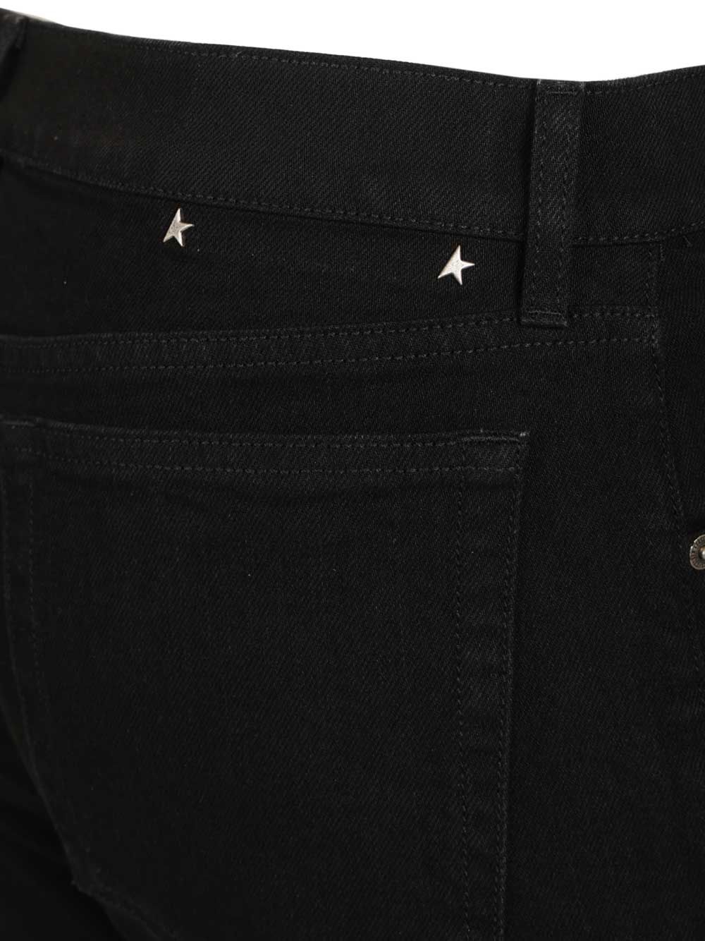 Golden Goose Deluxe Brand Patrick Denim Trousers Jeans - Nero | 4907122af307ba25d6f70dbc2db7b51ea1a05daf
