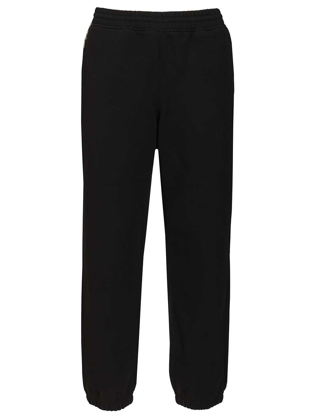 Burberry Ronnie Cotton Jogging Trousers - Nero | 27502047ef18e6d4933d33c61fe2917598be1cbe
