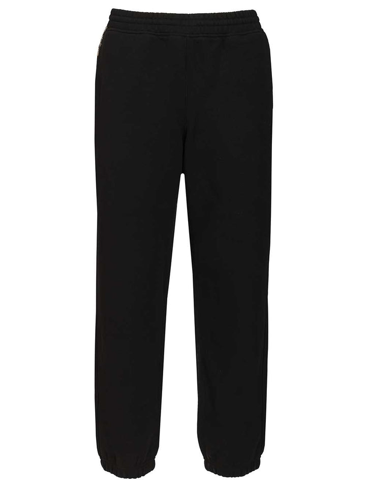Burberry Ronnie Cotton Jogging Trousers - Nero | 27502047ef18e6d4933d33c61fe2917598be1cbe