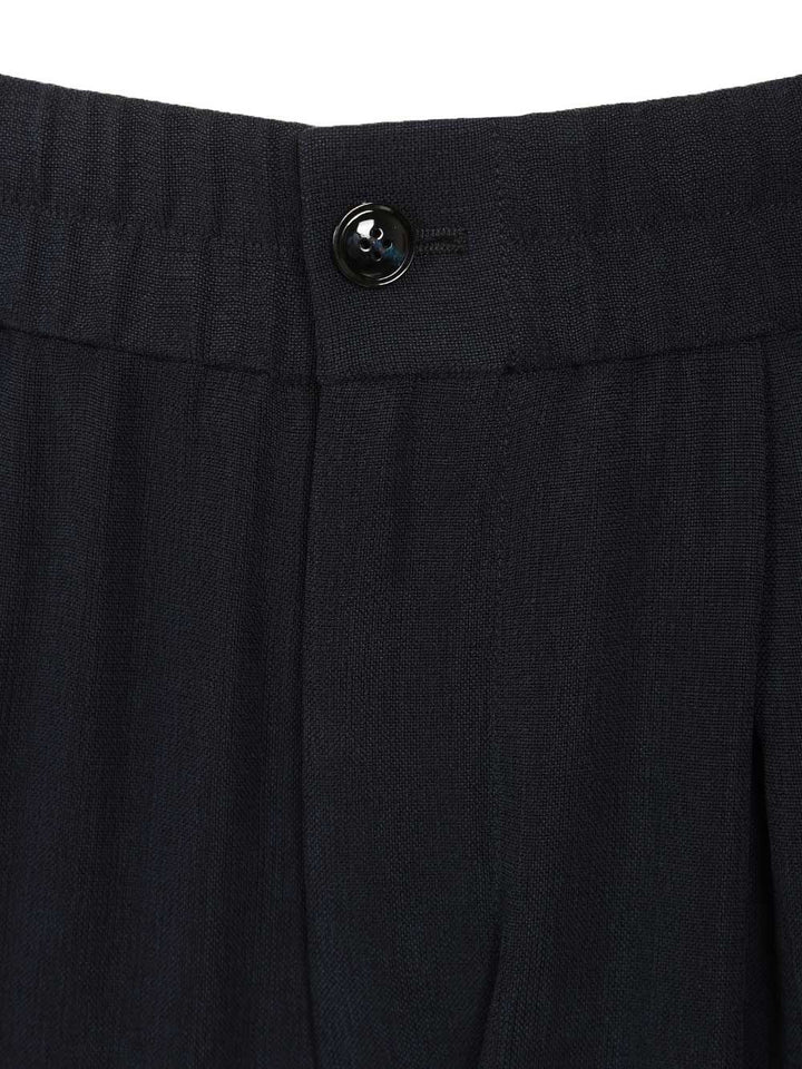 Giorgio Armani With Elastic Waist Trousers - Blu | a8c2074f088f75b93ebb2668d9ede4d7fd8607ff