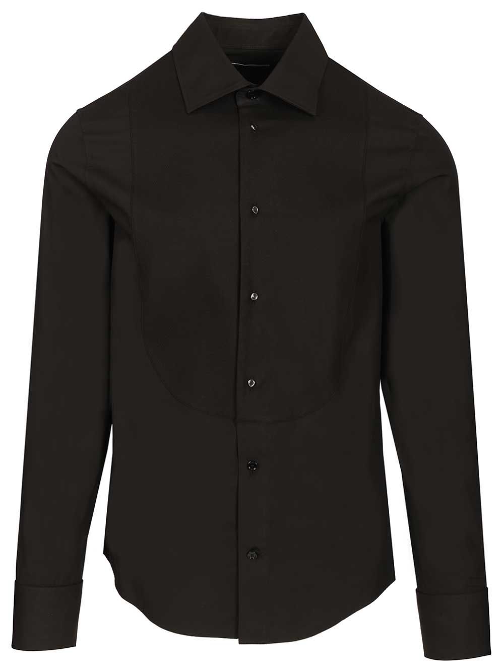 Burberry Townsend Cufflinks Shirt Shirts - Nero | 546bdec299c8f450aadbe7b0bc4c79f90fa1d326