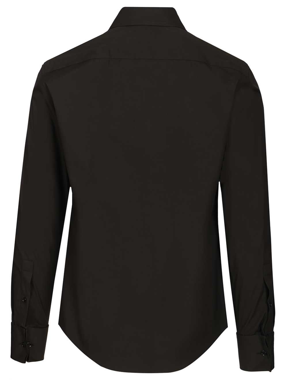 Burberry Townsend Cufflinks Shirt Shirts - Nero | 23ff2cff09dce8a005c9a80e998f6f06df487342