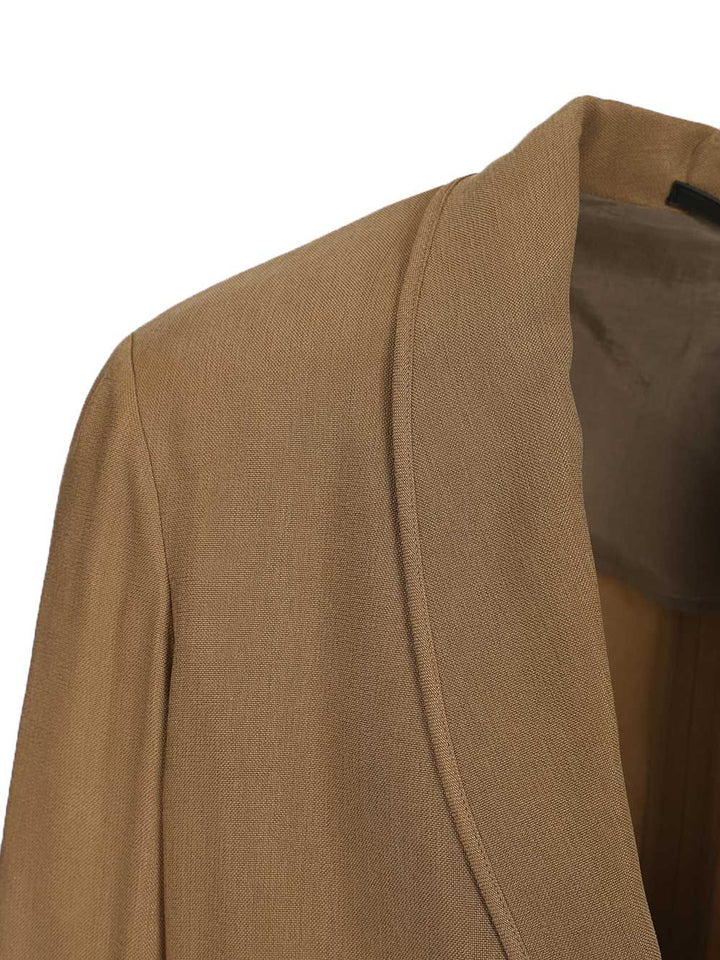 Giorgio Armani Deconstructed Blazer Giacche - Beige | 79a035eae9e48bc4c844be690143f68db0e69663