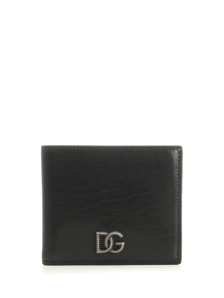 Dolce & Gabbana Tempesta Calfskin Wallet Wallets - Nero | 9e69a8b65884b5ea2006a5ecea7bc6885078bfda