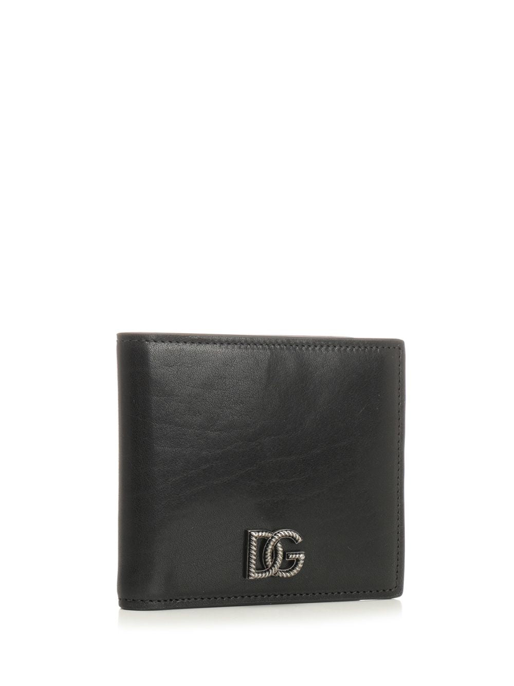 Dolce & Gabbana Tempesta Calfskin Wallet Wallets - Nero | 9b4db94312157f04e1e0094b1cc8b9e7f3dc700c