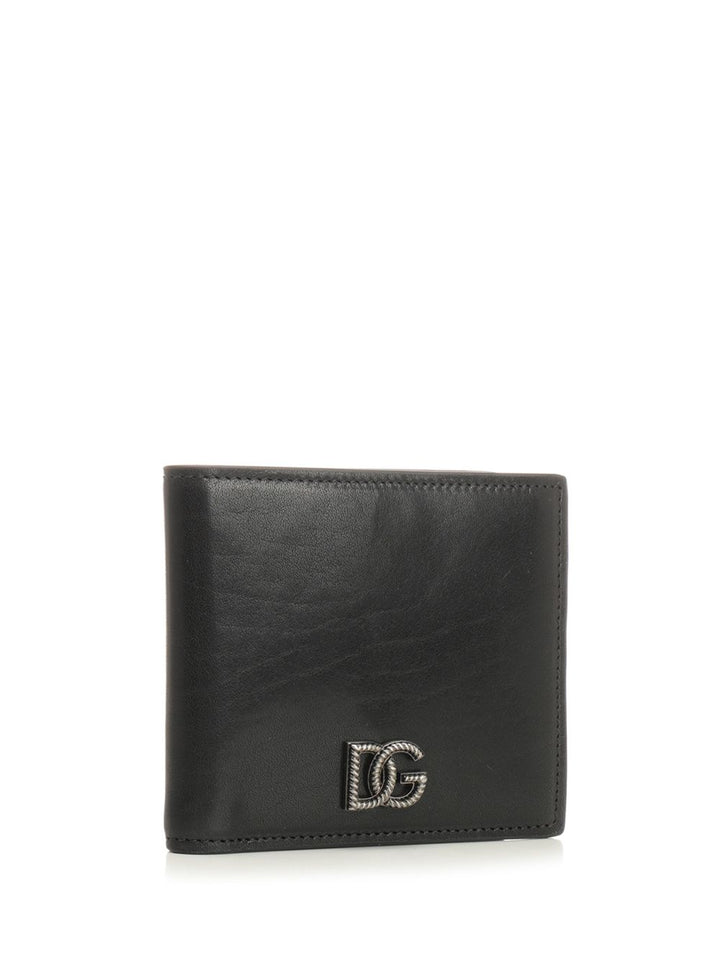 Dolce & Gabbana Tempesta Calfskin Wallet Wallets - Nero | 9b4db94312157f04e1e0094b1cc8b9e7f3dc700c