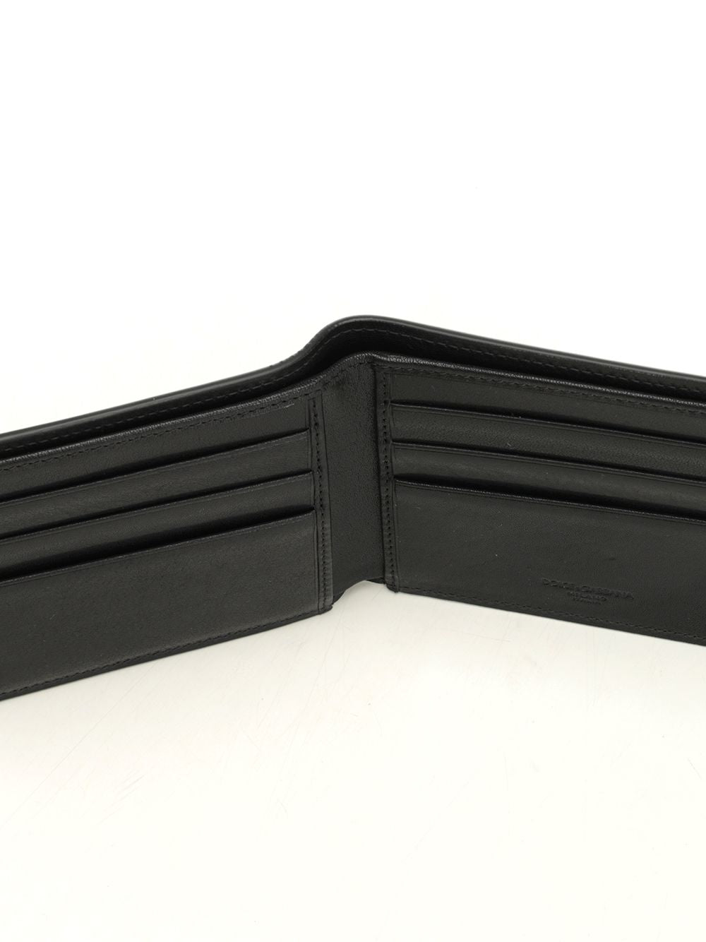 Dolce & Gabbana Tempesta Calfskin Wallet Wallets - Nero | ac46da0d59564da129335f619e63e8445b3a0b07