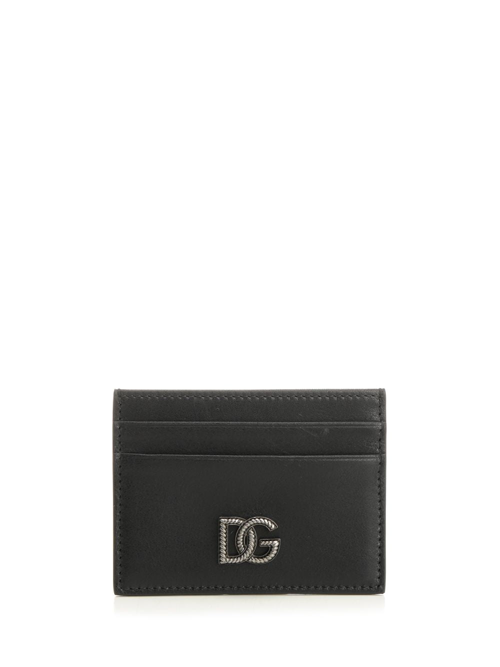 Dolce & Gabbana Calfskin Card Holder Small leather goods - Nero | 7a961c540779a44a7ae3acc507cdc293dd1641d4
