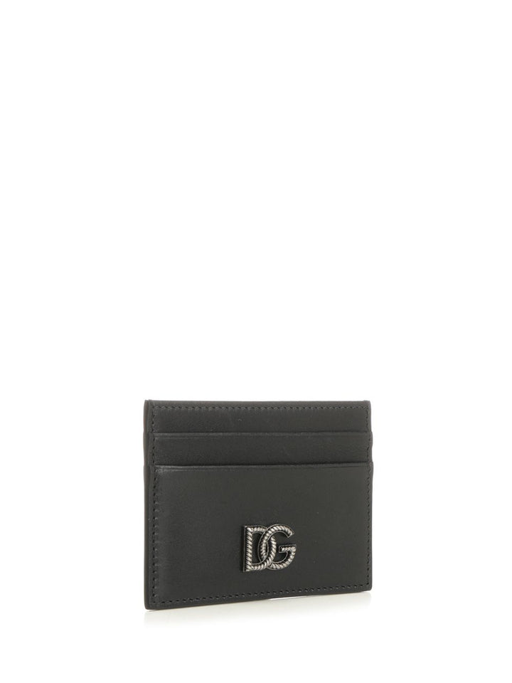Dolce & Gabbana Calfskin Card Holder Small leather goods - Nero | 85ebe60d846e2d6f35d352cf8335c466c0f9473e