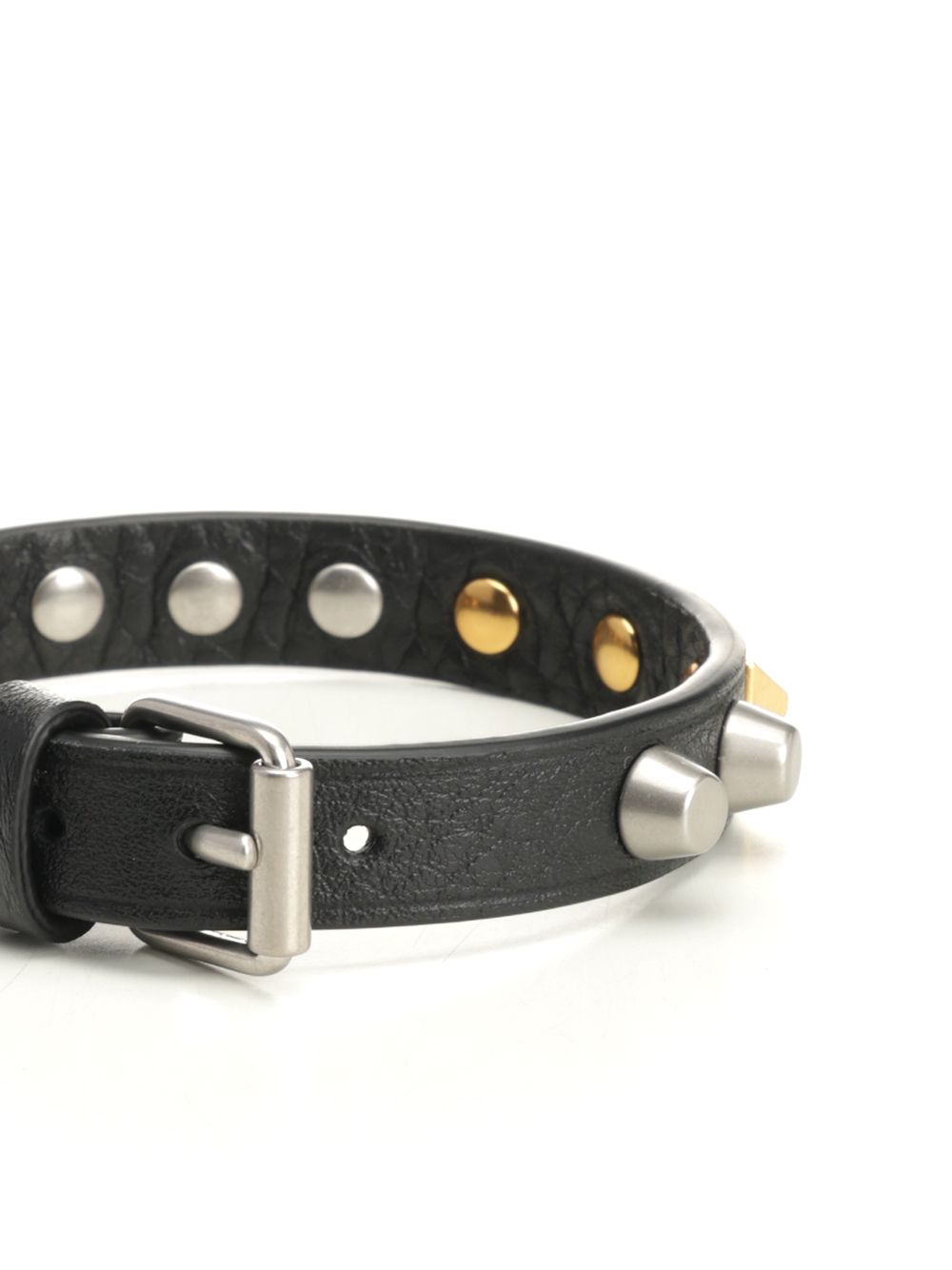 Valentino Garavani Rockstud Leather Bracelet Gioielli - Nero | 3d0884edfd75a5af3b0591cc2f88f3f424055e98