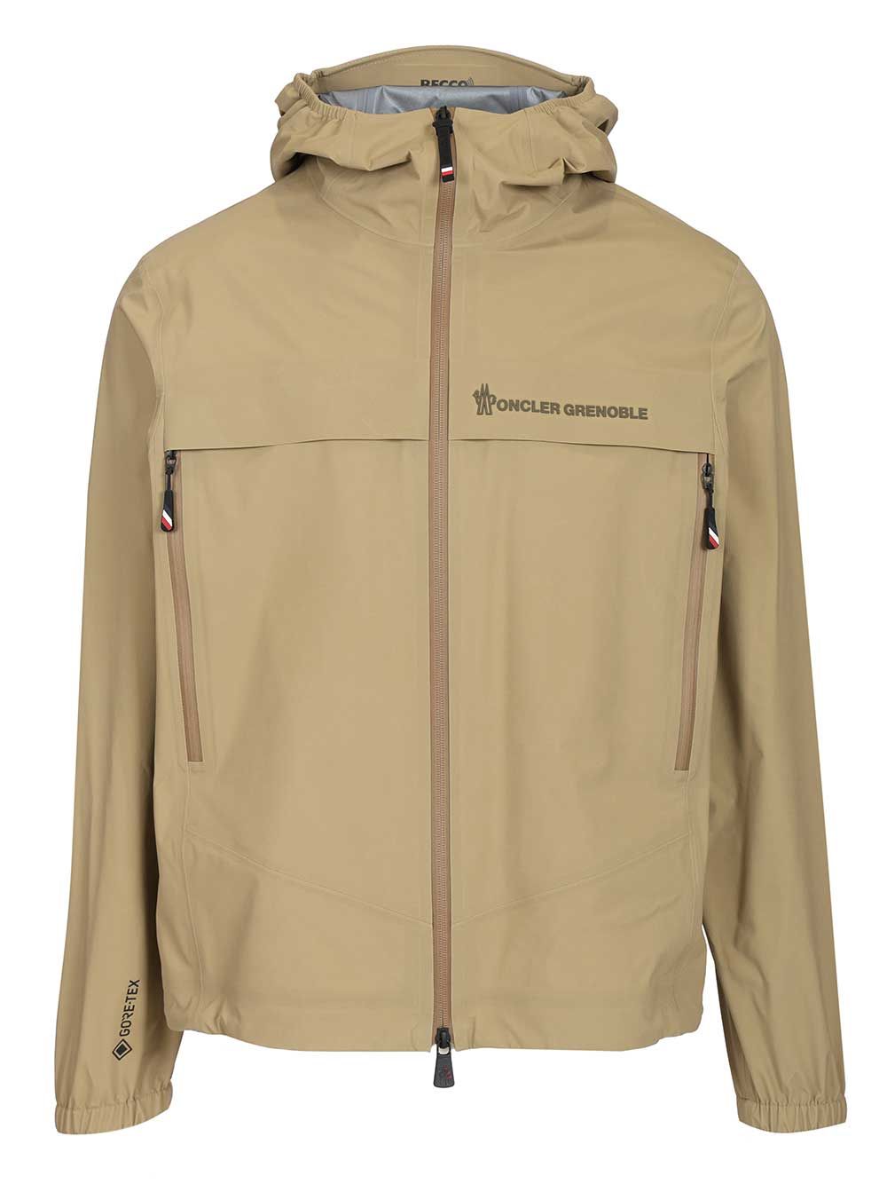 Moncler Grenoble Shipton Hooded Jacket Giacche - Beige | a10cd9a162de77ecff161f273d61d4db9aeeeb6a
