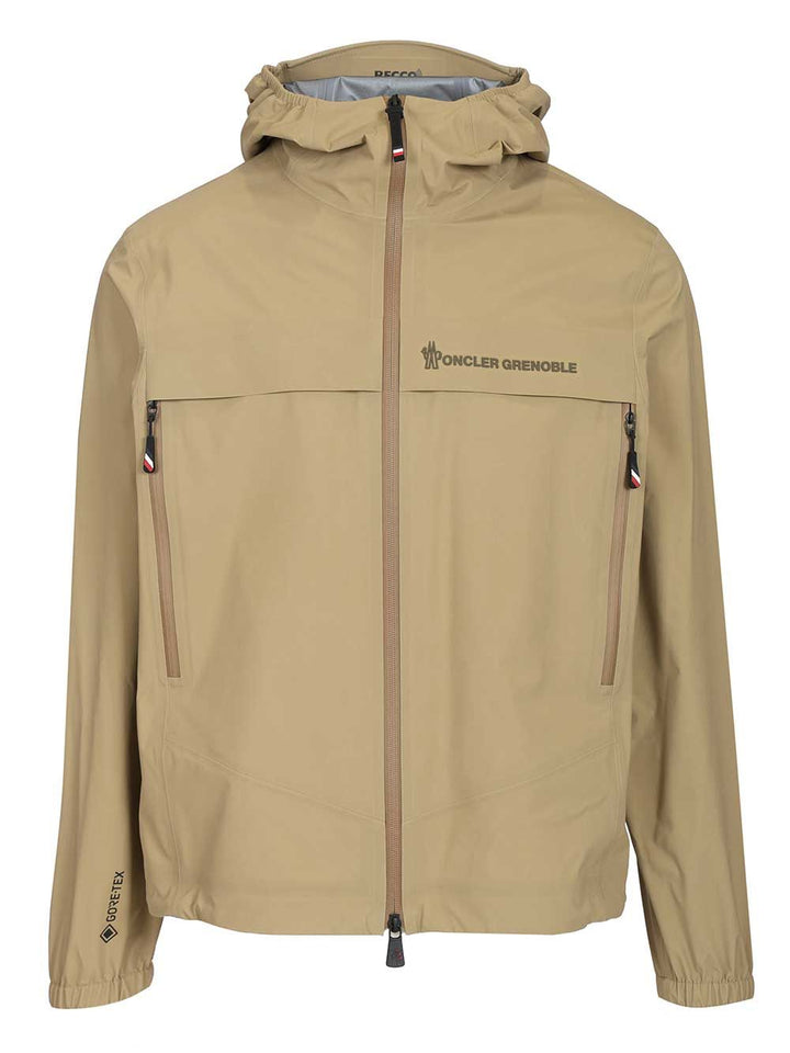 Moncler Grenoble Shipton Hooded Jacket Giacche - Beige | a10cd9a162de77ecff161f273d61d4db9aeeeb6a