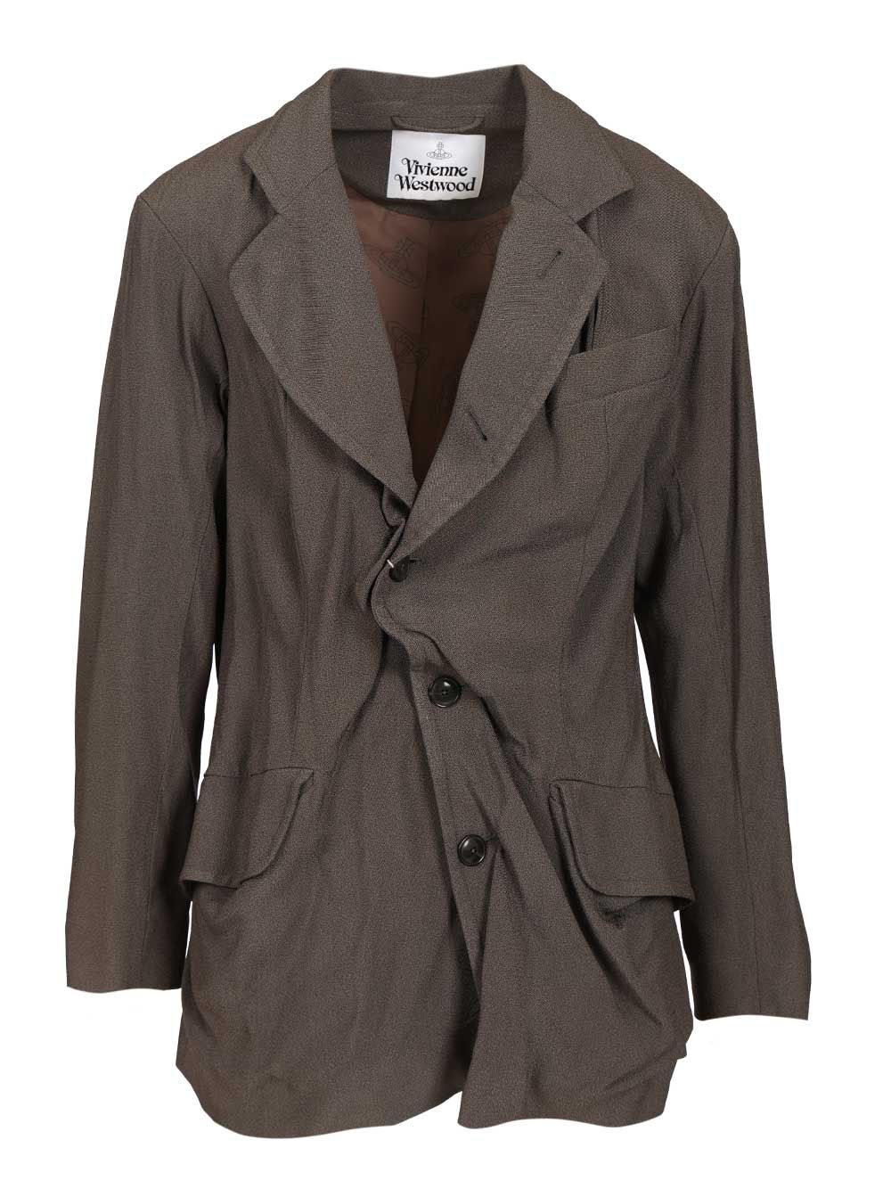 Vivienne Westwood Straight Inferno Jacket Giacche - Grey | 932c6e7921696337756f92943cac164d48313e4b