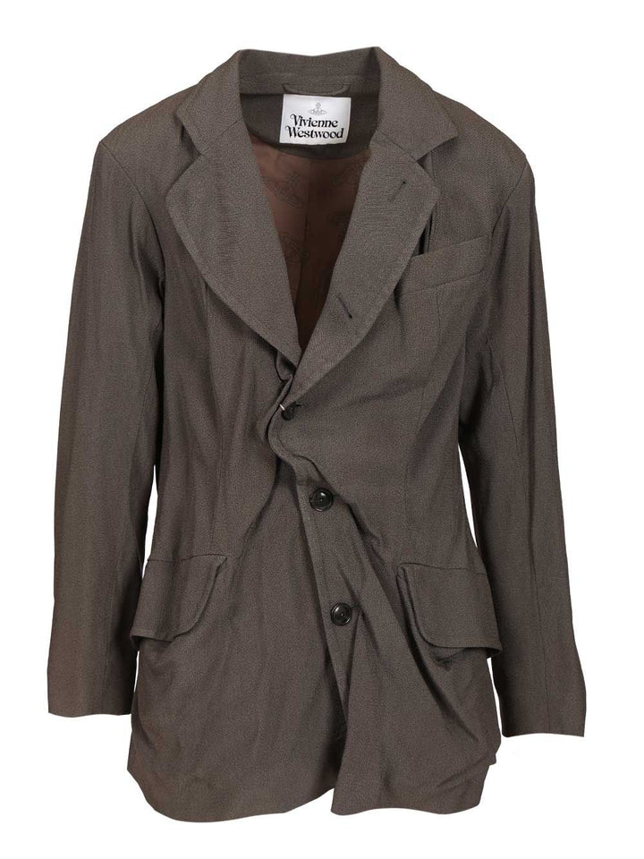 Vivienne Westwood Straight Inferno Jacket Giacche - Grey | 932c6e7921696337756f92943cac164d48313e4b