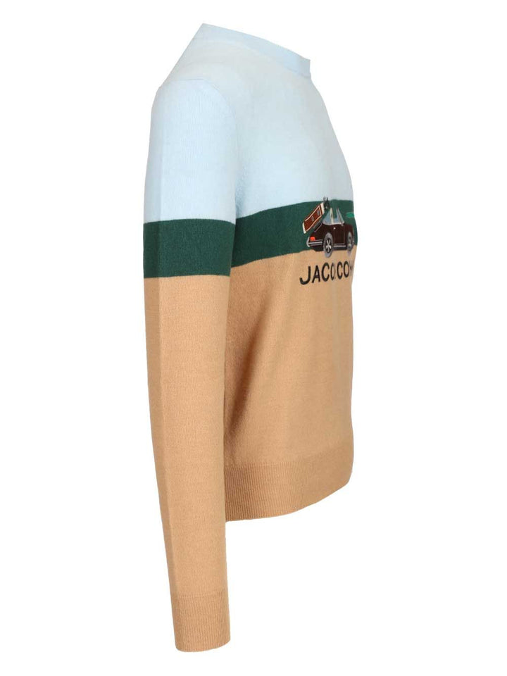 Jacob Cohen Wool And Cashmere Sweater Knitwear - Multicolor | 677c41956908e1bfda2ce2a279f3bbb616b3638a