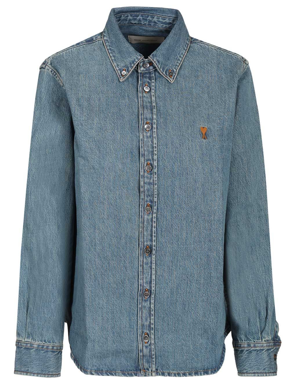 Ami Ami De Coeur Shirt Casual - Light blue | 115f475cea956fe49de8fa8b59c7c1cf8a71ee2d