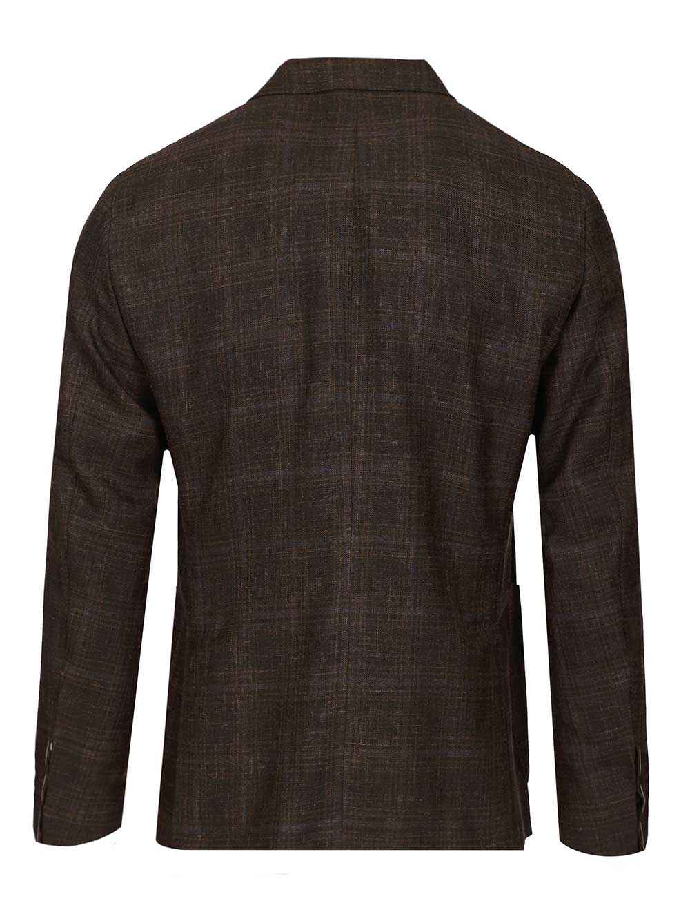 Al Duca D'Aosta Single-Breasted Check Blazer Giacche - Marrone | 00bf35dac850fde52fb0e803c56d6545bb5f33f2