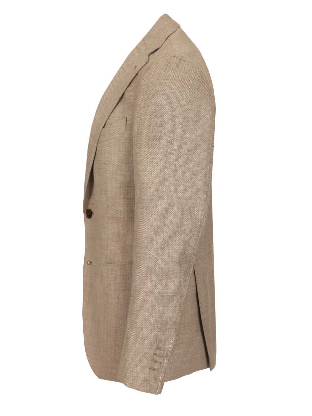 Al Duca D'Aosta Single-Breasted Blazer Giacche - Beige | 0d9fc8e1fd6a4298bc3e904415b5a4275fe92b1f
