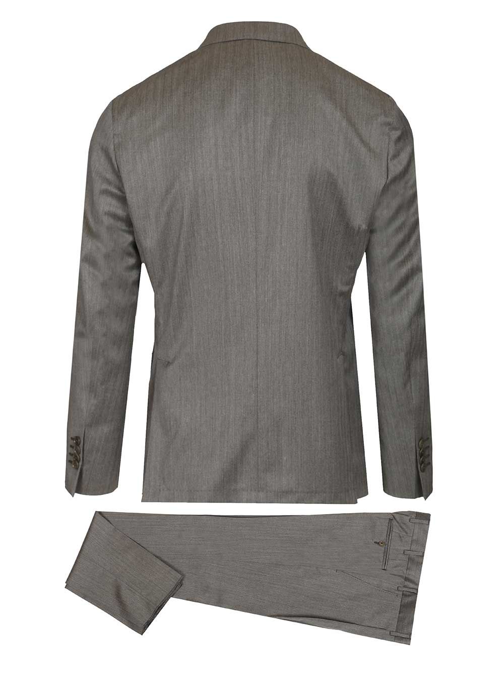 Al Duca D'Aosta Single-Breasted Suit Abiti - Grey | 0cd63198944314269b0fdb0b2aaaf8dcf57b2854