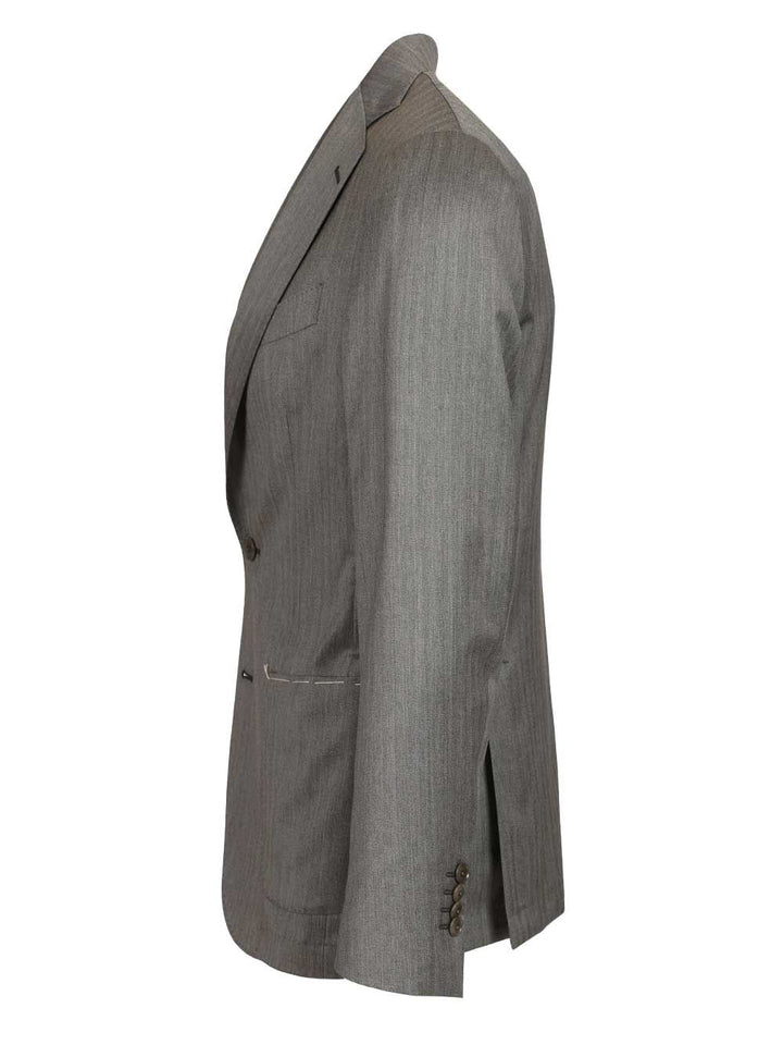 Al Duca D'Aosta Single-Breasted Suit Abiti - Grey | 71ea1aa48041022e0e4bd60e417a43d905e5f82a