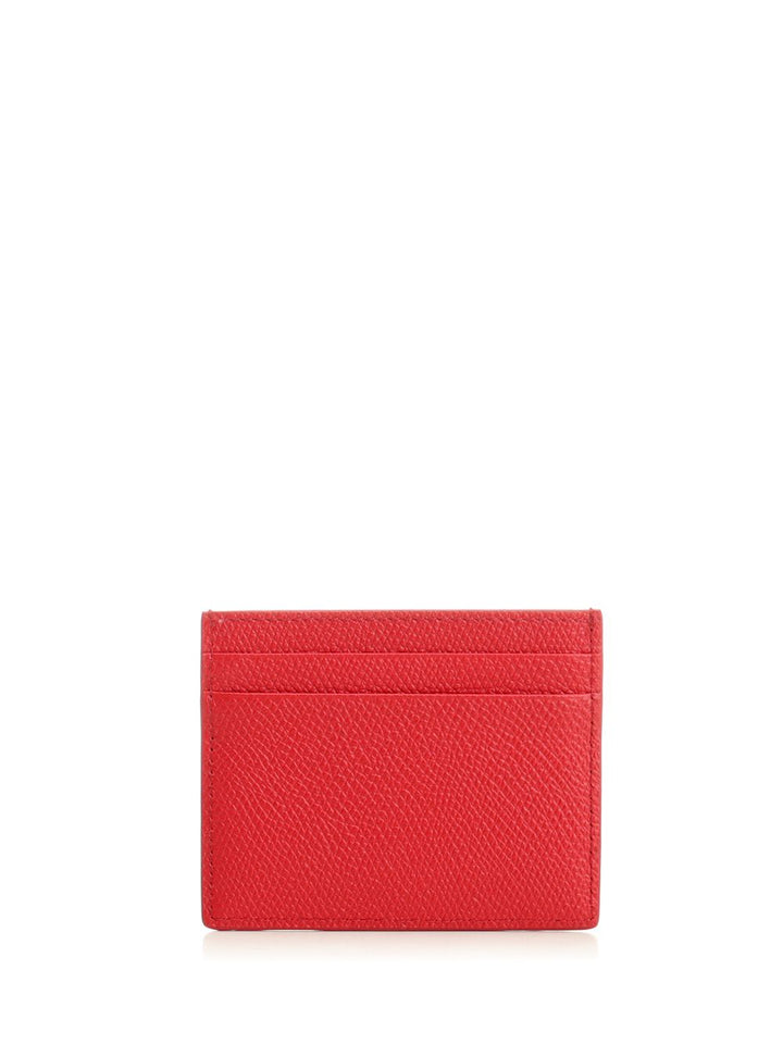 Valentino Garavani Vlogo Signature Card Holder Small leather goods - Rosso | 547e338abe7c6e0ef5cd64c395d31e291fe87476