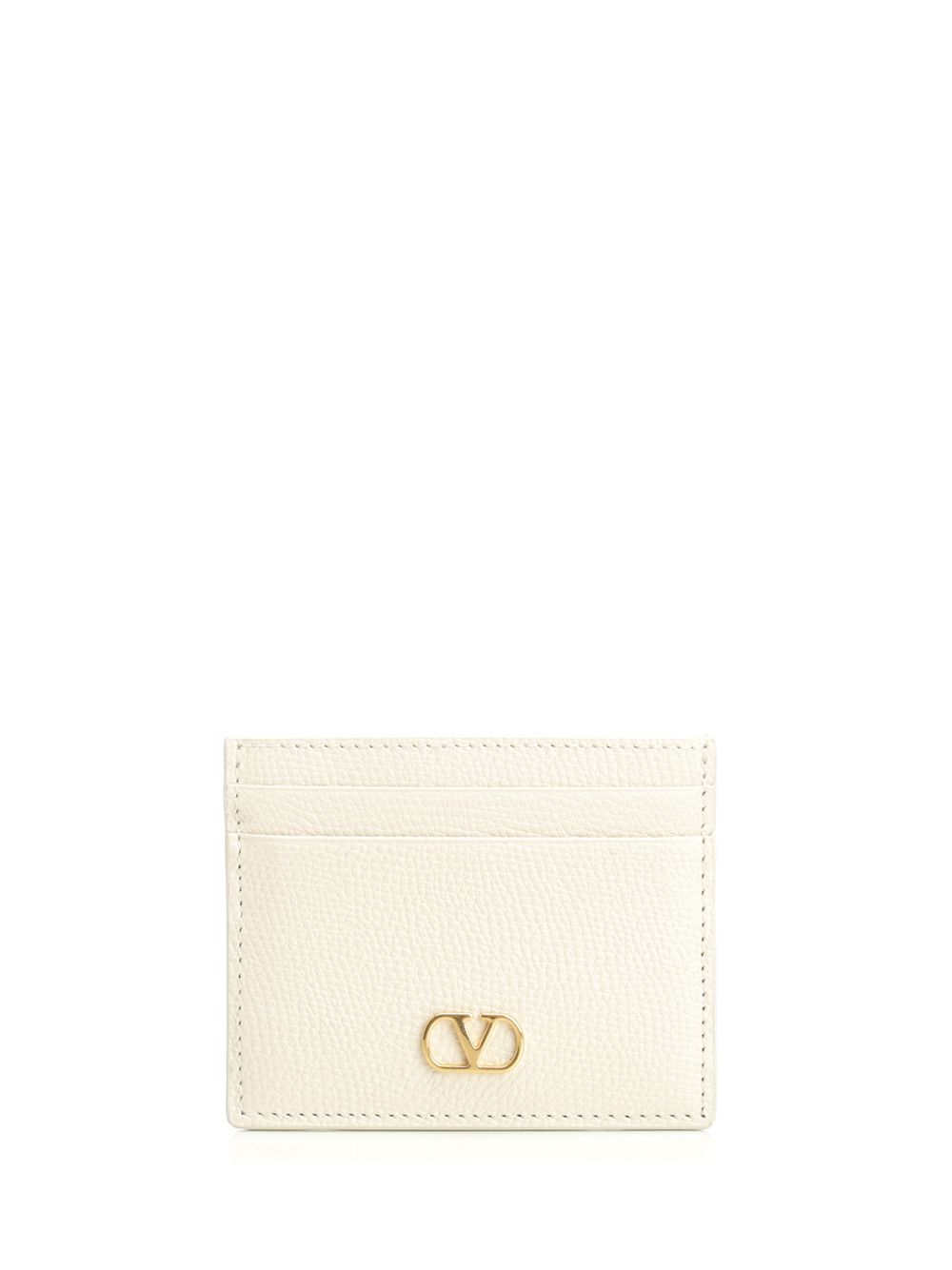 Valentino Garavani Vlogo Signature Card Holder Small leather goods - Bianco | ab085695008b095f227894862799cbd0288b9317