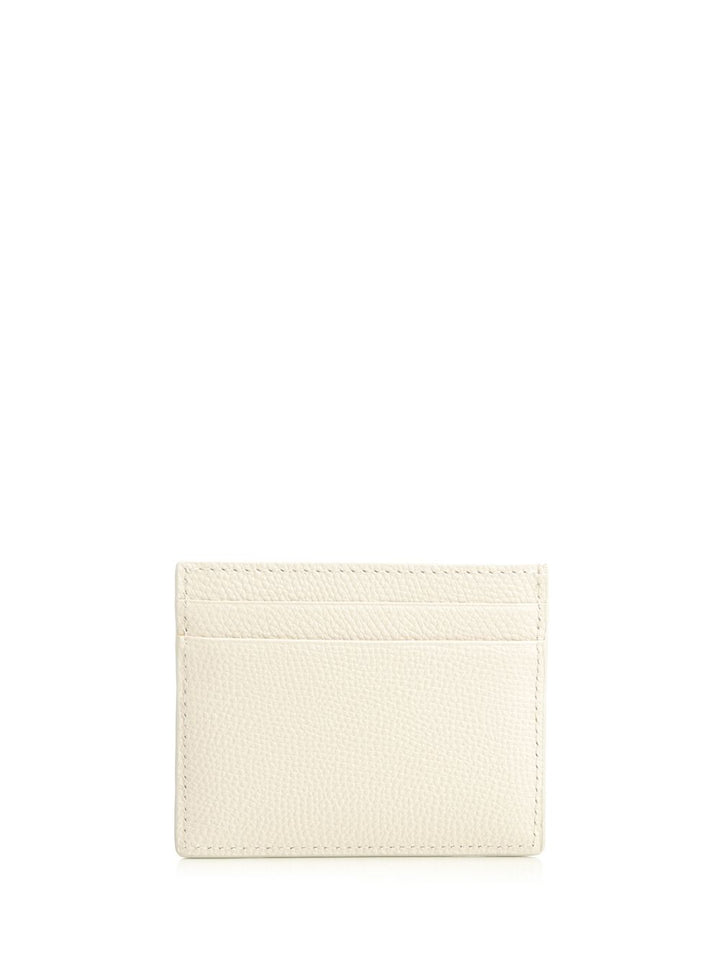 Valentino Garavani Vlogo Signature Card Holder Small leather goods - Bianco | 3620e6ff937a057abb81aa7da685b36659b6ded4