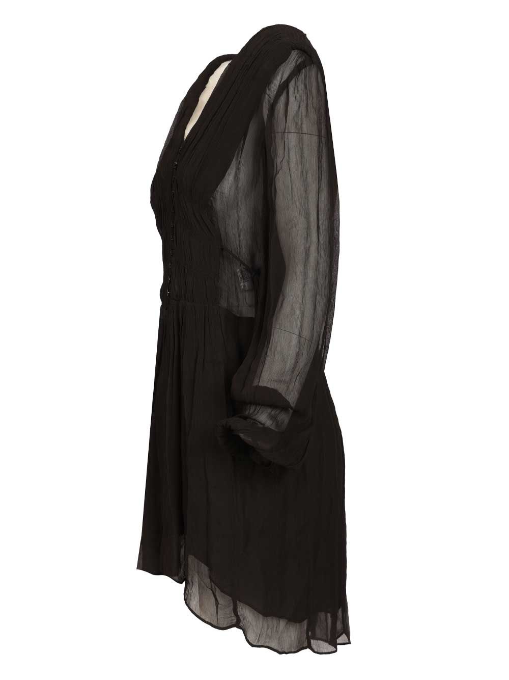 Marant Etoile Loriena Dress Abiti - Nero | 648df930dbcd904322e2756cf0b676a97b015096