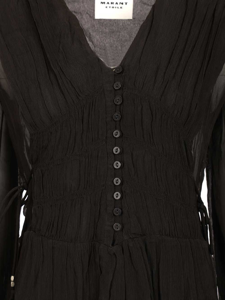 Marant Etoile Loriena Dress Abiti - Nero | dcf5a56152e2a4041b68d17b50c80cb7a8a43fdf