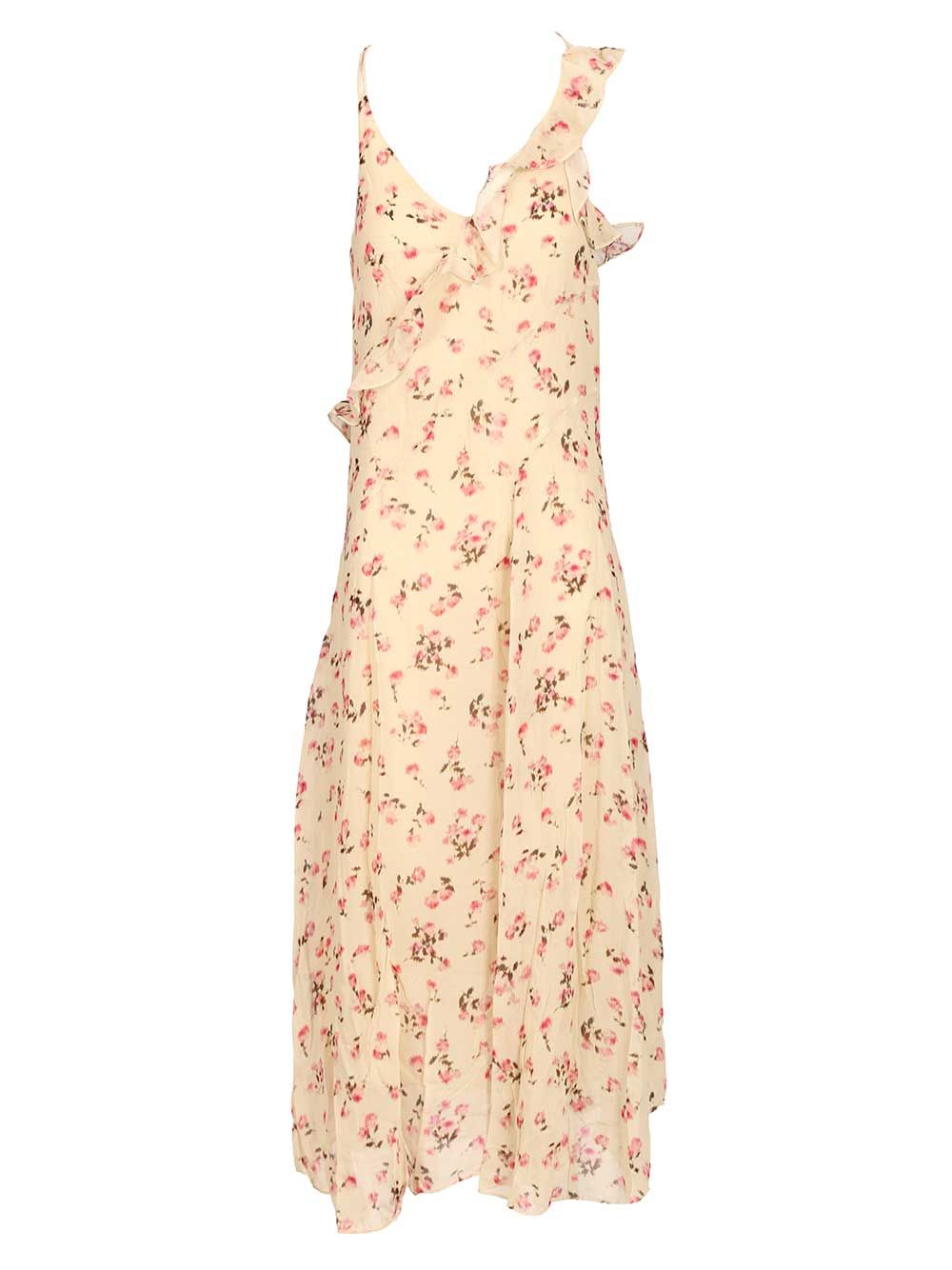 Marant Etoile Luxie Dress Abiti - Beige | 954b0bd78f9ec44e7bb03908c67c76a9a1e0b3a3