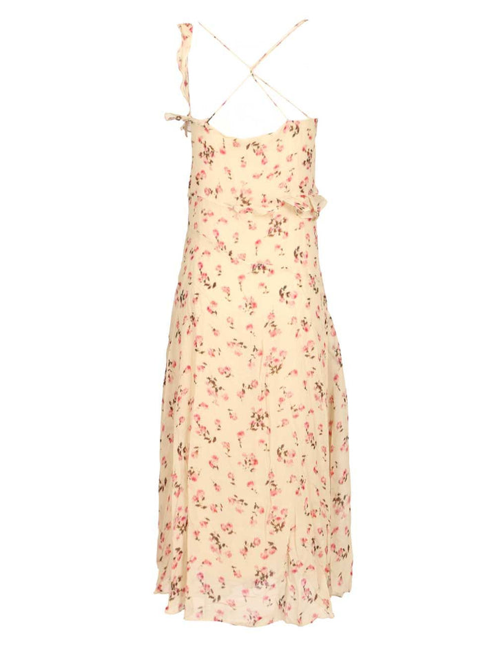 Marant Etoile Luxie Dress Abiti - Beige | 4b569089fc2a08ad376b84e5651a6f5477913855