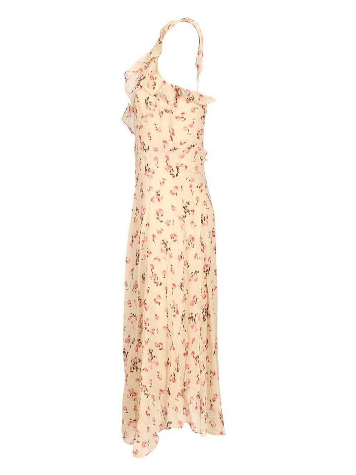 Marant Etoile Luxie Dress Abiti - Beige | 1989daccd22a4d0e5569af8eca1ab8e83d00a539