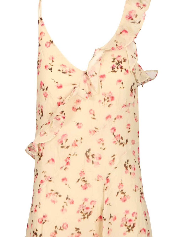 Marant Etoile Luxie Dress Abiti - Beige | 4e54a61d46e1583c34201a0a295cebde3c42c0b3