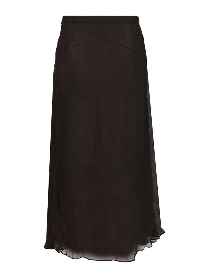 Marant Etoile Long Skirt Lycia Gonne - Nero | f5183466c23df5771354d40e6481d9cd69d9f0c1