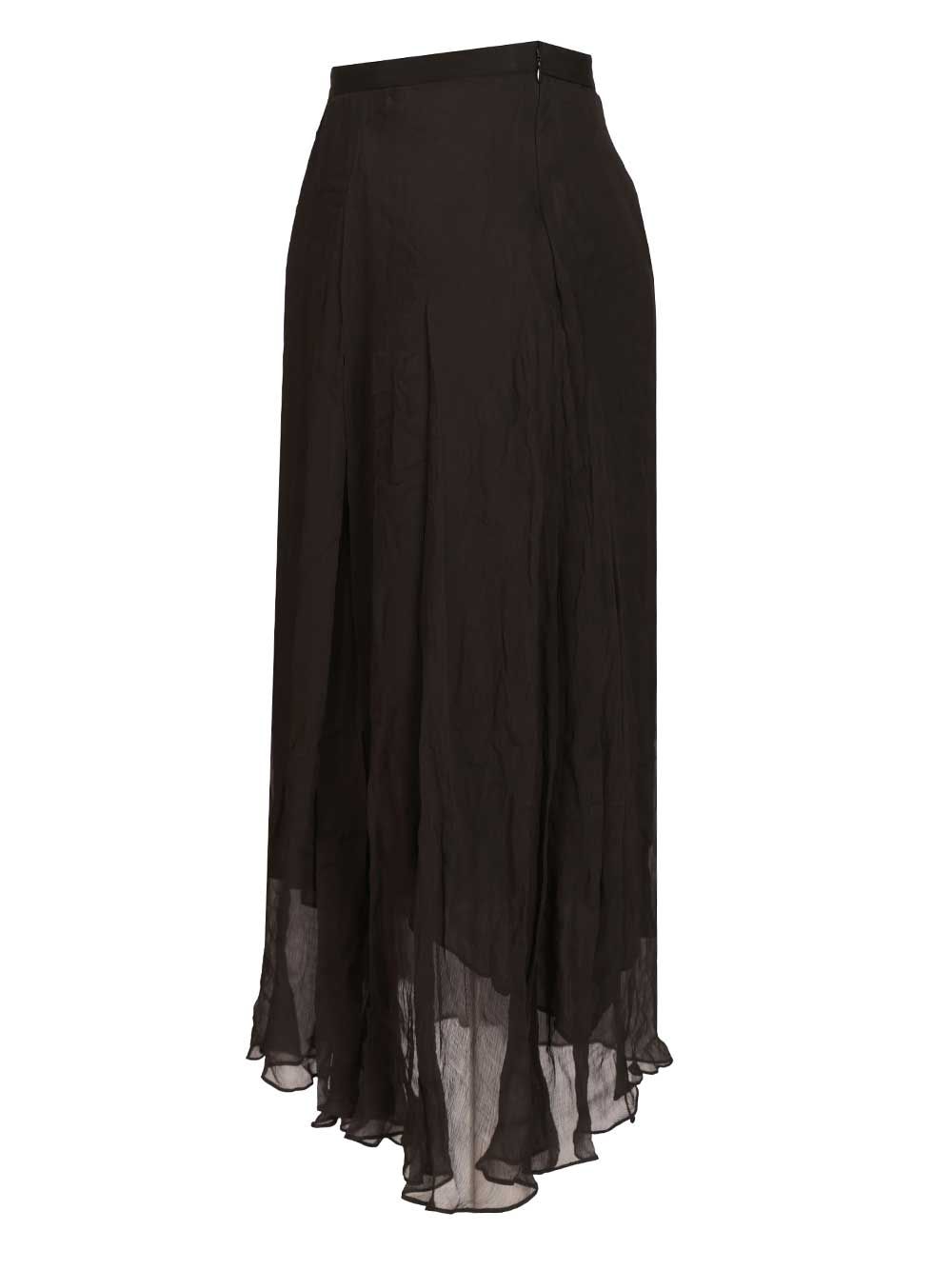 Marant Etoile Long Skirt Lycia Gonne - Nero | 557167284efd73a557104aea0e058f14be7a2c4f