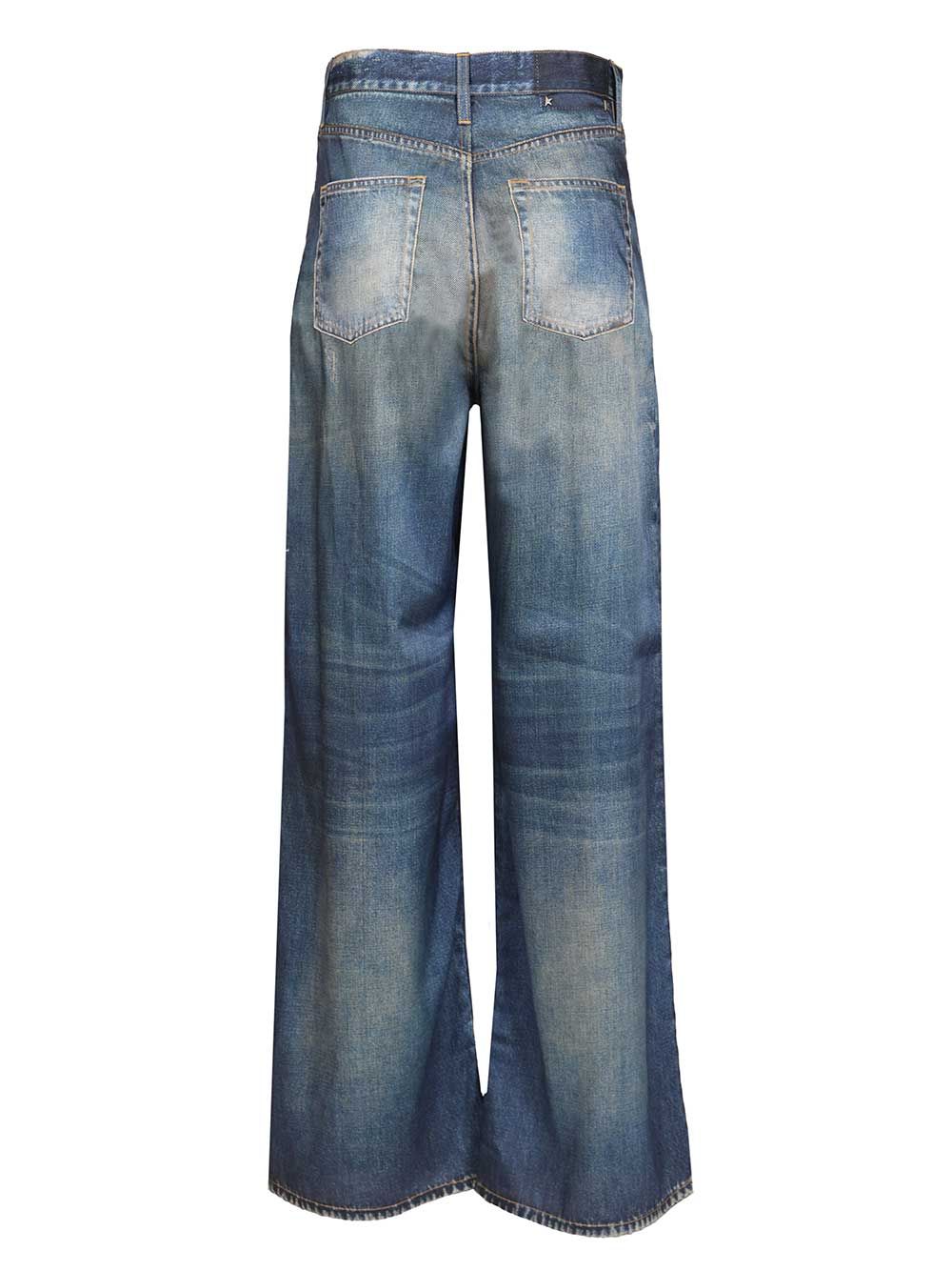 Golden Goose Deluxe Brand Boyfriend Jeans - Blu | 8c6eade2d9a268f63d9d76e42ee97480f475747e